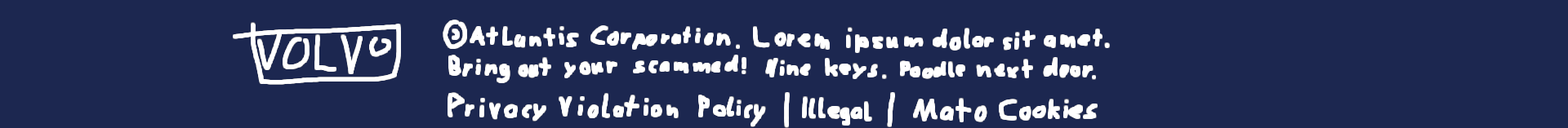 perfectly normal steancomnumnitny footer